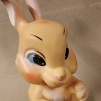 rubbetoys kanin i plastik vintage legetøj italy